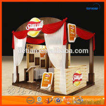Simple modular exhibition stall design and fabrication made in Shanghai